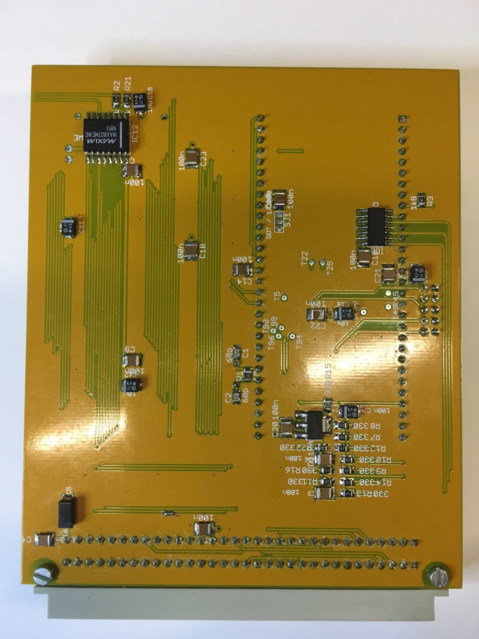 Backside CPU board