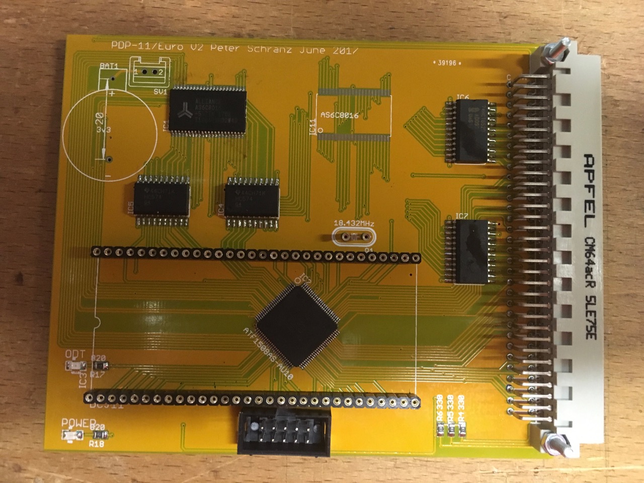 System Bus with CPU board