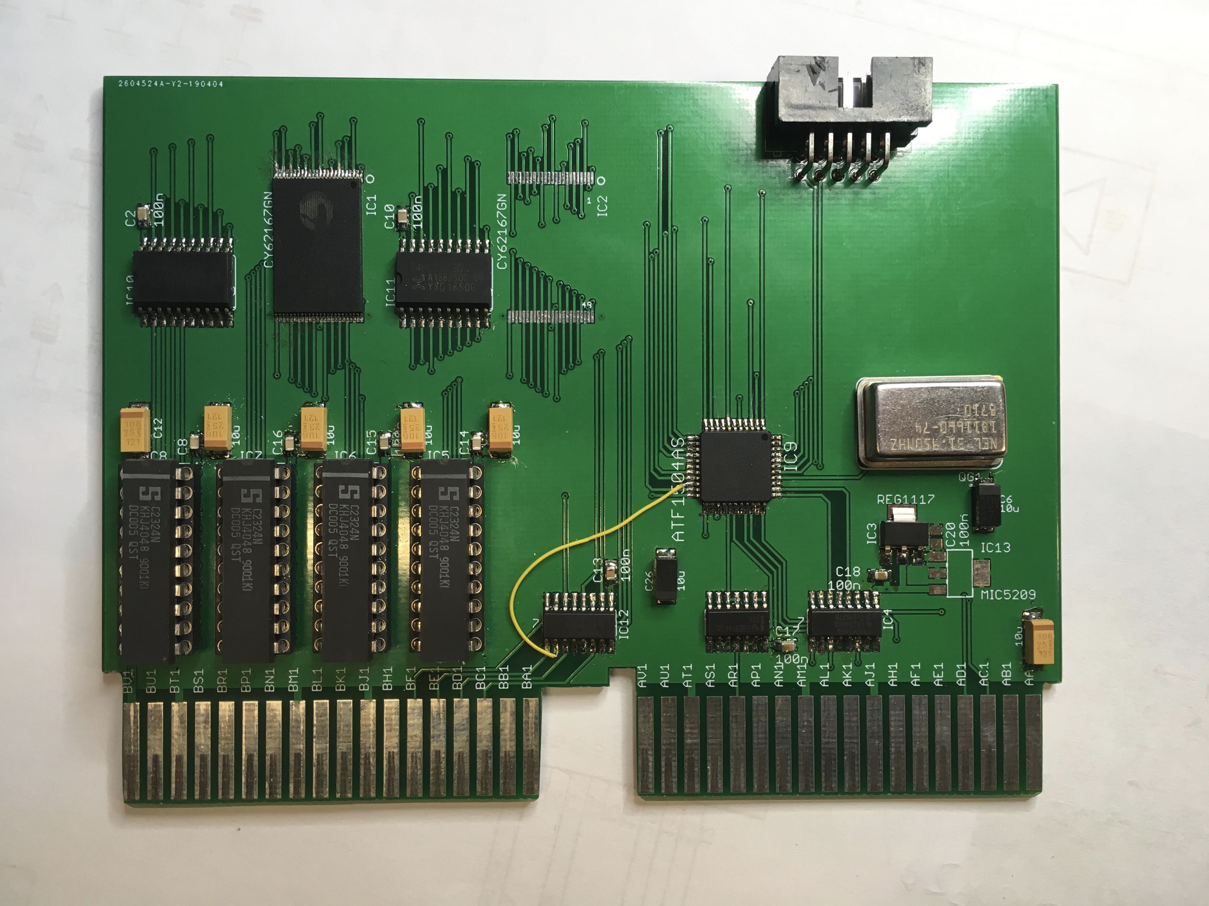 Prototype Q-Bus PDP-11 Memory